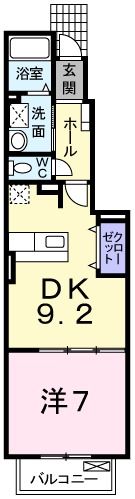 アルカンシエルBの間取り画像