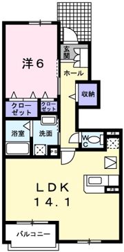 ソレイユ・セタの間取り画像