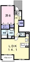 ソレイユ・セタの間取り画像