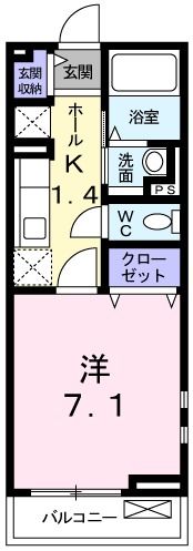 サニーコートの間取り画像