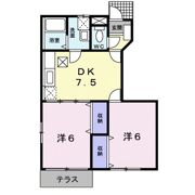 アウローラ ユメサキⅠの間取り画像