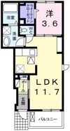ミーテククルⅡの間取り画像