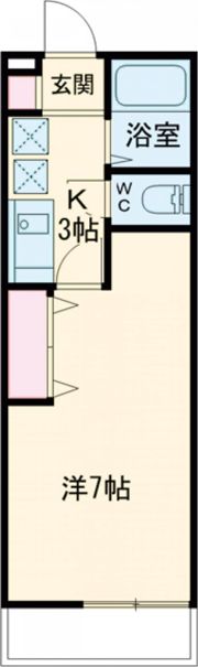 jolie non･nonの間取り画像