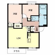 アネックス御立Aの間取り画像