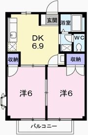 アメニティーパレスの間取り画像