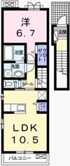 アバンツァート玉手Ⅰの間取り画像