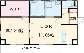 プリエール船場川の間取り画像
