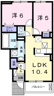メゾン寺角 Questの間取り画像
