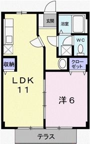 エスポワール鎌倉の間取り画像
