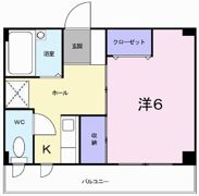 アヴニールユキの間取り画像
