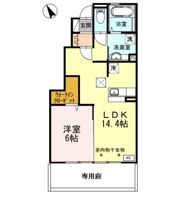 セジュール東雲の間取り画像