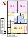 コンフォート佐良和Ⅱの間取り画像