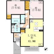 グランモア航 B棟の間取り画像