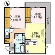 ヴィラ ルーチェの間取り画像