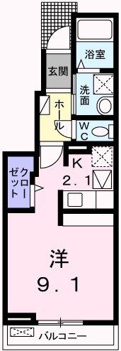 ロマンドの間取り画像