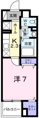 Amenity Westの間取り画像
