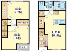 シャレーKの間取り画像