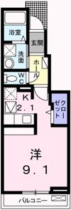 カーサ北口の間取り画像