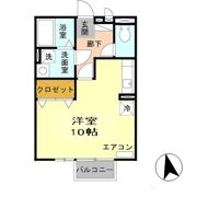 パークハイム吾妻の間取り画像
