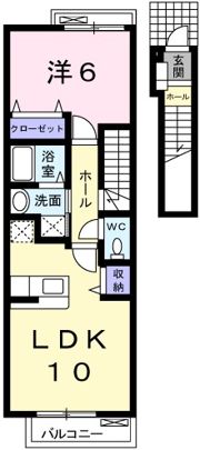 グラース・アンジュAの間取り画像