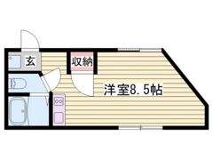 ベルフラワー岡町の間取り画像