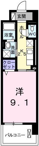 ポーシェガーデン2の間取り画像