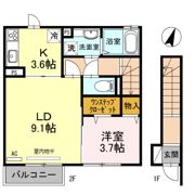 リガーレ平松の間取り画像