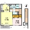 リガーレ平松の間取り画像