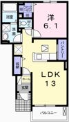 ベル・フィーユの間取り画像