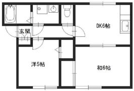 パセオ亀山の間取り画像