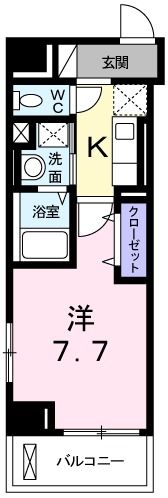 ジュエルⅢの間取り画像