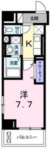 ジュエルⅢの間取り画像