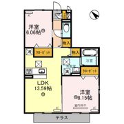 Clair Gardenの間取り画像
