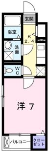 エスポワール北条口の間取り画像