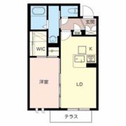 エグレット姫路Ⅲの間取り画像