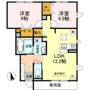 ラ・ルーチェ807 B棟の間取り画像
