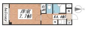 さくらマンションの間取り画像