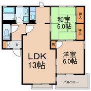 グランデージの間取り画像