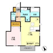 グランドソレーユⅢの間取り画像