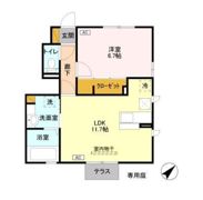 ロイヤルコート Aの間取り画像