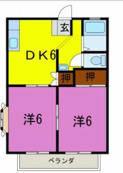 モアクレスト明光の間取り画像