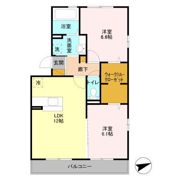 カーサ インテヴィラⅡの間取り画像