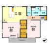 サンパティーク Bの間取り画像