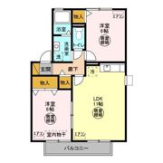 メゾンブランシェ Aの間取り画像