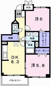 セイント・サチの間取り画像