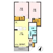 グリーンヴィラの間取り画像