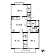 ローズコート Aの間取り画像