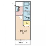 カインドネス吉祥寺南町B棟の間取り画像