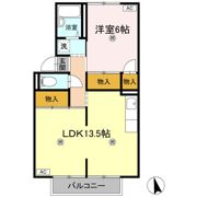 クレセントくばら A棟の間取り画像