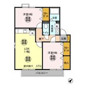 サンヴィラージュ Dの間取り画像